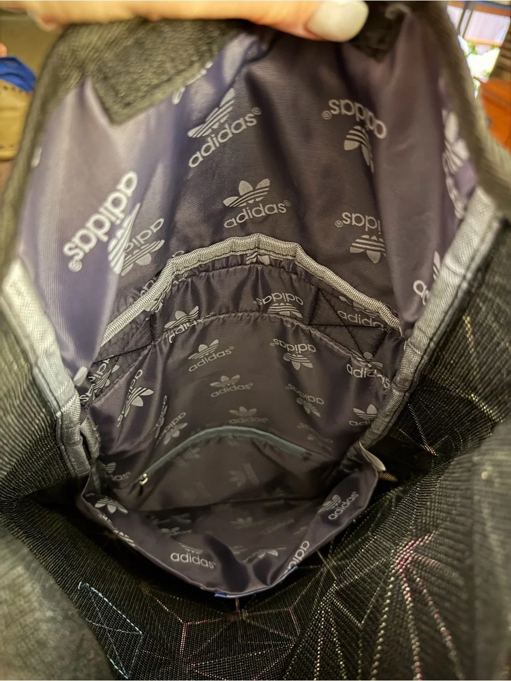 Rare Adidas Reflective Geo Backpack